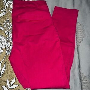 Old Navy Fuchsia Pixie Skinny Pants